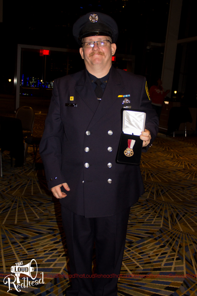 My handsome man in uniform...now with extra bling! ;)
